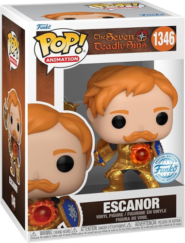 Funko Pop Escanor - Sete Pecados Capitais SETE PECADOS CAPITAIS #1346 - Produto Original