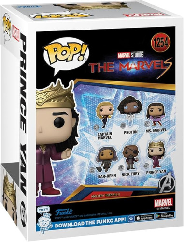 Funko Pop! Prince Yan - The Marvels - #1254