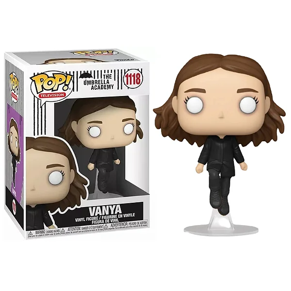 Funko Pop Television The Umbrella Academy Vanya 1118 Colecionável Série Boneco The Umbrella Academy #1118 - Produto Original