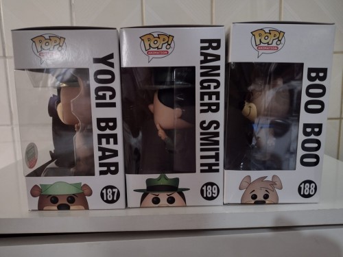 Funko Pop Yogi Bear (set Com 3 Peças) - Hanna Barbera - #1