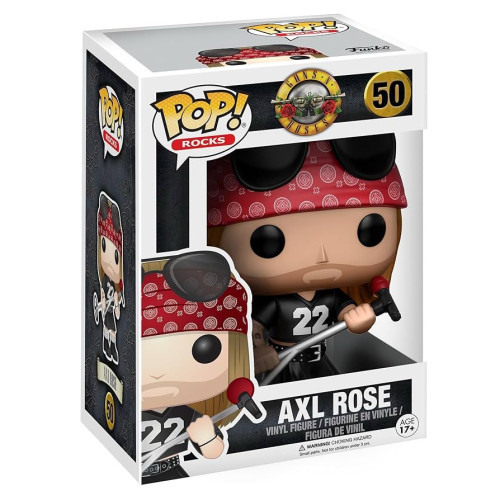 funko pop axl rose guns'n'roses #50-Rocks-50
