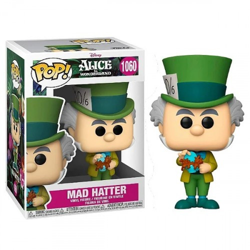 Funko Pop Chapeleiro Louco Alice In Wonderland (Alice No Pais Das Maravilhas) - Disney #1060 - Produto Original