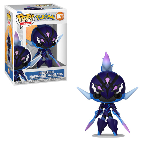 FUNKO POP GAMES POKÉMON - CERULEDGE 1076 Games #1076 - Produto Original
