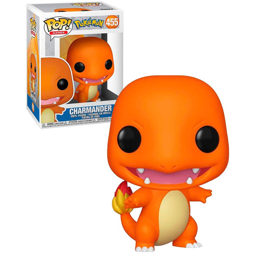 Funko Pop GAMES POKÉMON - CHARMANDER 455 Games #455 - Produto Original
