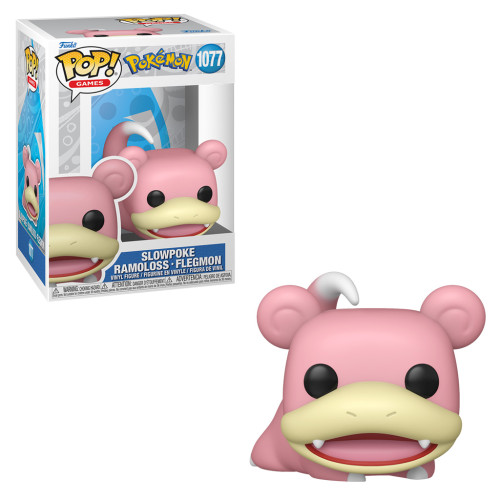 FUNKO POP GAMES POKÉMON - SLOWPOKE 1077 Games #1077 - Produto Original