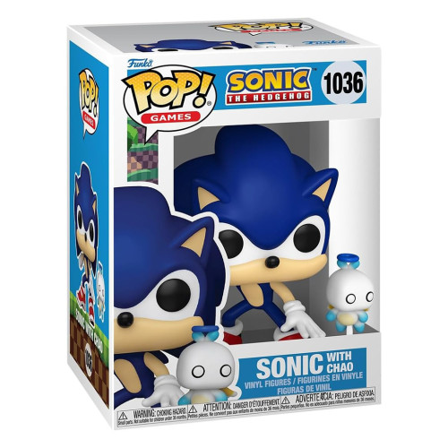 FUNKO POP GAMES SONIC THE HEDGEHOG - SONIC WITH CHAO 1036 - Games - #1036