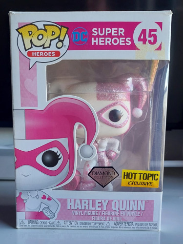Funko Pop Harley Quinn 45 Diamond Harley Quinn #45 - Produto Original