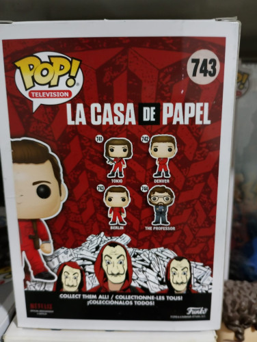  Netflix La Casa De Papel #743 - Produto Original