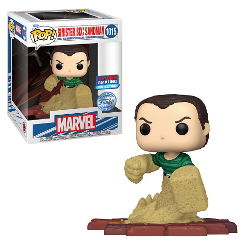 Funko Pop Marvel Sinister Six Sandman 1015 Colecionável Super-Herói Quadrinhos Boneco-Marvel Sinister Six-1015