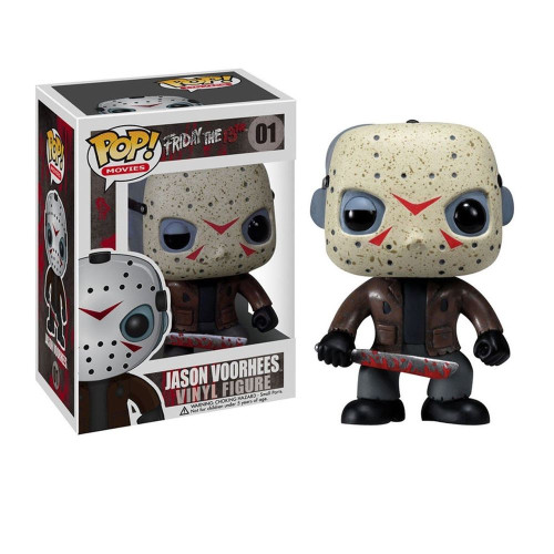 FUNKO POP MOVIES FRIDAY 13TH - JASON VOORHEES 01 Movies #01 - Produto Original