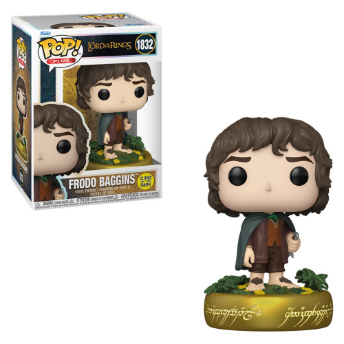 Funko Pop MOVIES PLUS THE LORD OF THE RINGS - FRODO BAGGINS (GLOWS IN THE DARK) 1832 Movies #1832 - Produto Original