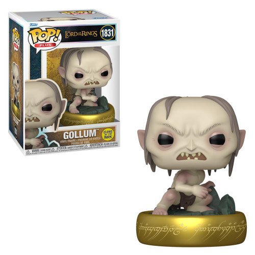 Funko Pop MOVIES PLUS THE LORD OF THE RINGS - GOLLUM (GLOWS IN THE DARK) 1831 Movies #1831 - Produto Original