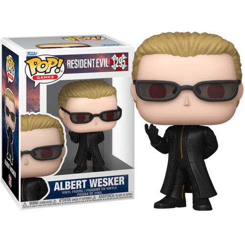 funko pop resident evil wesker 1295 resident evil albert wesker leon funko resident evil-Games Resident Evil-1295