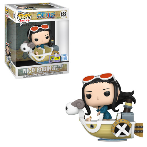 Funko Pop One Piece Nico Robin E Mini Merry 2 - 132 EdiÇÃo Limitada Summer 2025 Funko POP Rides #132 - Produto Original