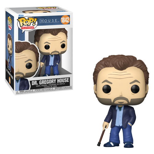 FUNKO POP TELEVISION HOUSE MD - DR GREGORY HOUSE 1842 Television #1842 - Produto Original