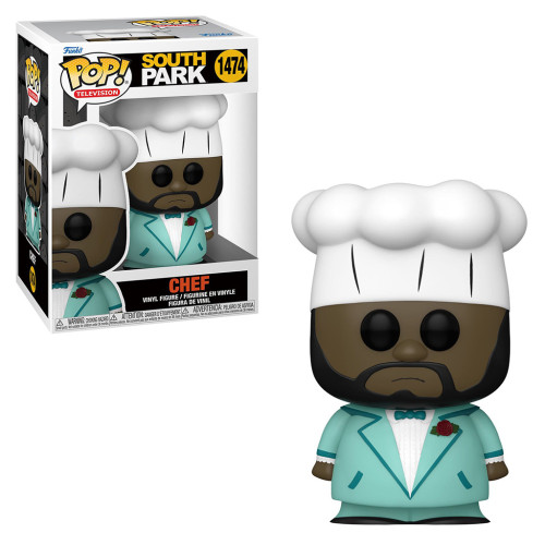 FUNKO POP TELEVISION SOUTH PARK - CHEF 1474 Animation #1474 - Produto Original