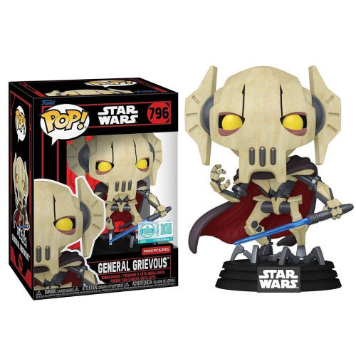 general grievous 796 limited edition 9500 pcs evend edição limitada 9500 peças produzidas no mindo todo Star Wars #796 - Produto Original