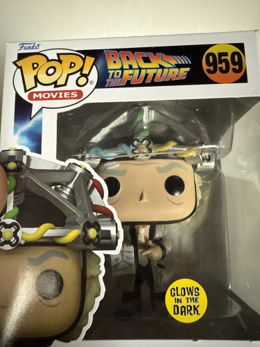 Funko Pop Doc With Helmet-Back To The Future-959