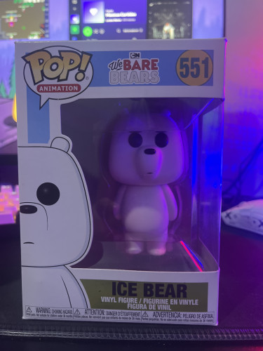 Ice bear Urso Sem Curso - The Bare Bears #551 - Produto Original