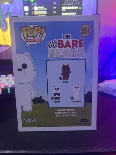  Urso Sem Curso - The Bare Bears #551 - Produto Original