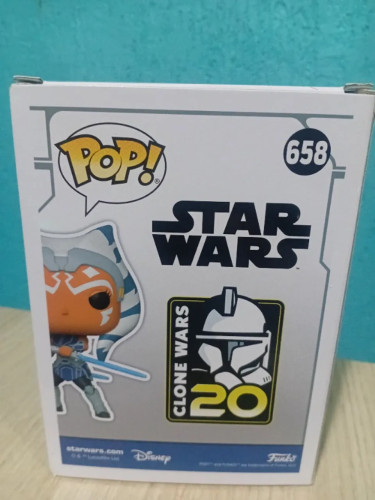 Funko POP! Star Wars: Ahsoka Tano EXCLUSIVO TARGET 658 - Star Wars The Mandalorian - #658