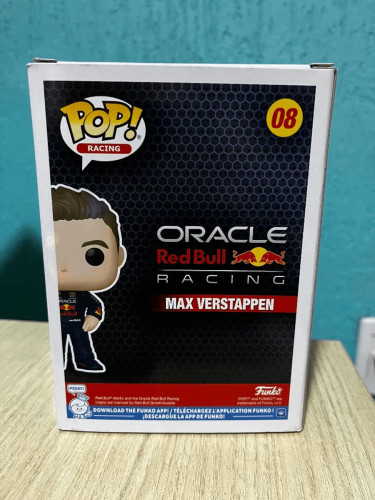 Funko Pop! Racing F1 Max Verstappen 08 - Fórmula 1 - #08
