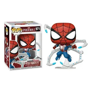 Funko Pop! Spider Man 2 Peter Parker (Advanced Suit 2.0) 971-Spider Man Gamerverse-971