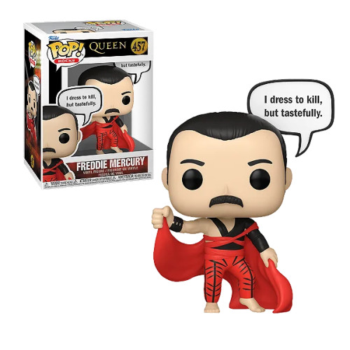 Funko Pop! Música Rocks Freddie Mercury Queen  I Dress to Kill #457-Queen Freddie Mercury - Rocks-457