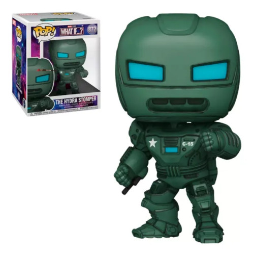 Funko Pop! Marvel Televison: Hydra Stomper 6 Polegadas Marvel What If...? #872 Marvel What If...? Disney Plus #872 - Produto Original