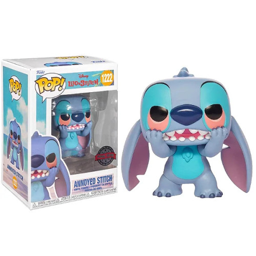 Funko Pop! Animation: Disney  Lilo & Stitch Annoyed Stitch Irritado #1222 Special Edition Dianey Lilo And Stitch #1222 - Produto Original