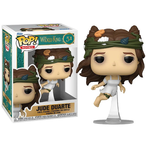 Funko Pop! Books: Jade Duarte The Wicked King #51-Livros: O Rei Perverso-51
