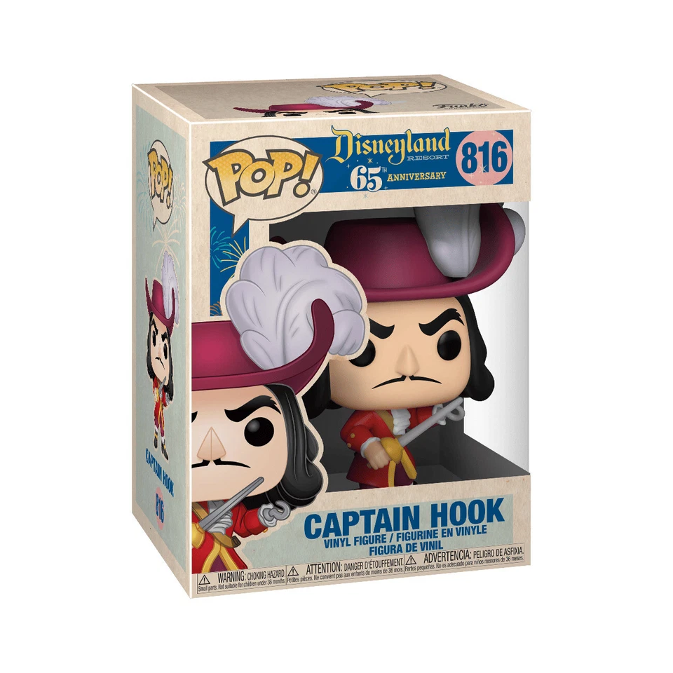 captain hook Disney #816 - Produto Original