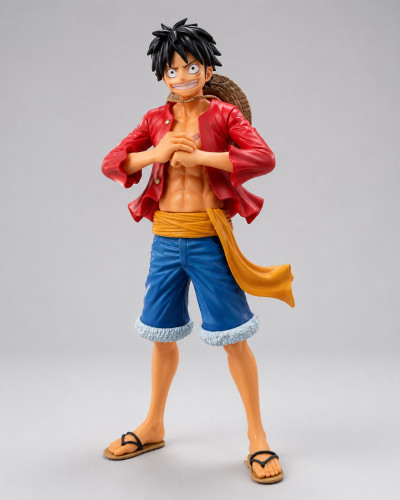 Action Figure Monkey D. Luffy One Piece 28 cm Estátua Colecionável Anime One Piece # - Produto Original