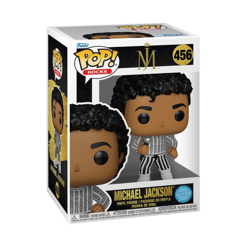 michael jackson 456 glitter rock with you funko pop michael jackson gliter diamond Michael Jackson #456 - Produto Original