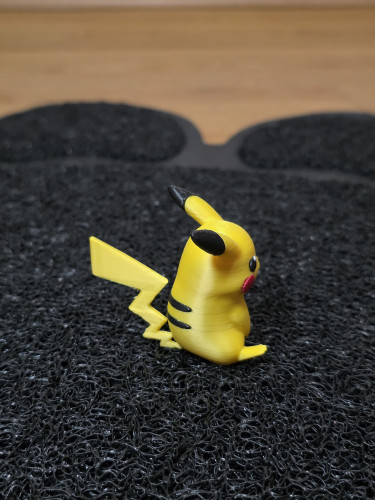 Mini Figure Pikachu Feito Em Impressão 3d - Pokemon - #
