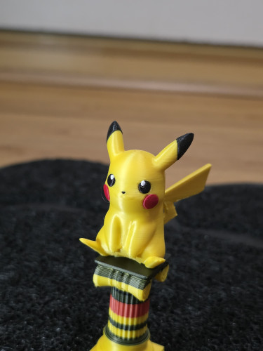 Mini Figure Pikachu Feito Em Impressão 3d - Pokemon - #