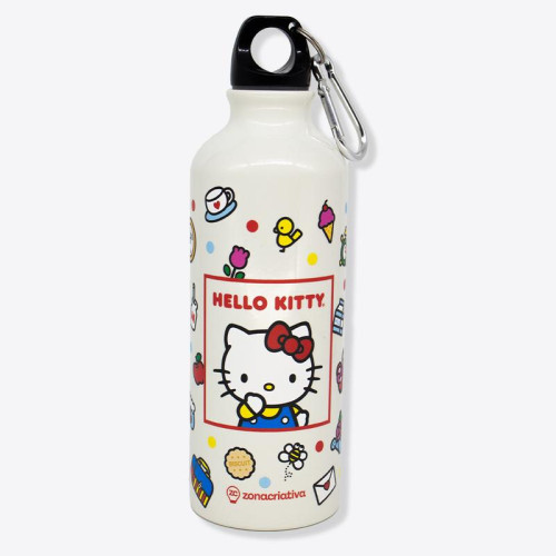Caneca E Copo Garrafa C/mosquetao Hello Kitty Hello Kitty # - Produto Original