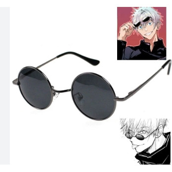 Óculos para cosplay Circular do Satoru Gojo do Anime Jujutsu no Kaisen Jujutsu Kaisen # - Produto Original