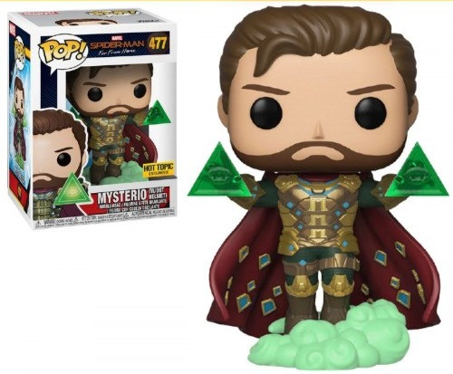 Funko Pop Mysterio (w/out Helmet) - Hot Topic Exclusive-Spider Man Far Fron Home-477