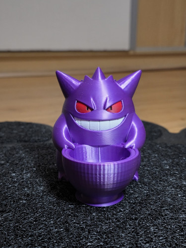 Action Figures Pokemon Gengar Com Porta Treco - Pokemon - #