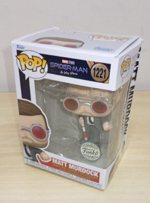 Funko Pop Filmes/quadrinhos - Marvel: Spider-man No Way Home -  Matt Murdock 1221 (caixa Danificada) - Spider-Man No Way Home - #1221
