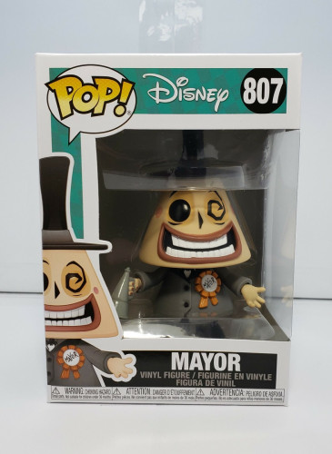 Funko Pop! O Estranho Mundo de Jack – Mayor #807-Disney Nightmare Before Christmas-807
