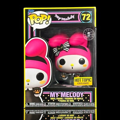 Funko Pop My Melody Hot Top 72-Funko Pop Hot Topic-72