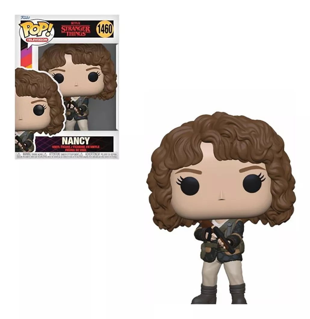 Pop Funko 1460 Hunter Nancy W/shotgun - Stranger Things-Strangers Things-1460