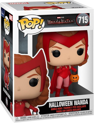 Funko Pop Wanda Halloween Marvel WandaVision #715 - Produto Original