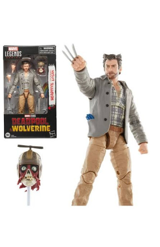 Action Figures wolverine marvel legends logan headpool deadpool e wolverine marvel legends x-men-Deadpool & Wolverine-