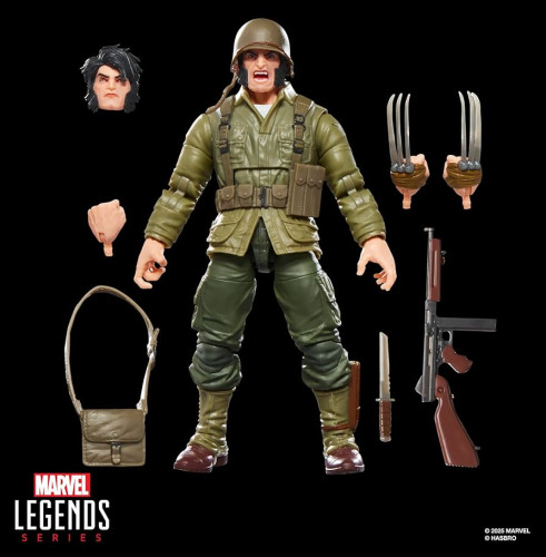 wolverine marvel legends ww2 logan x-men 97 segunda guerra mundial wolverine wwii Xmen 97 # - Produto Original